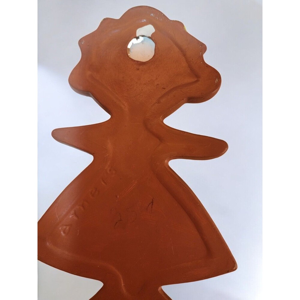 Vintage 1975 Arner's Gingerbread Family Wall Decor Plaques Set 4 Retro Kitchen - Picture 6 of 10